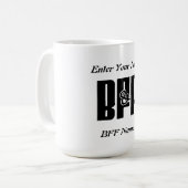 BESTE FREUNDIN KAFFEETASSE (Vorderseite Links)