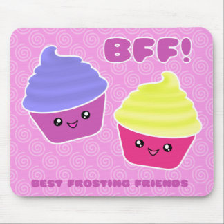 BESTE FREUNDIN Kawaii Cupcakes Mousepad