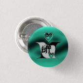 beste Freundin ~ Lovebirts Button (Vorne & Hinten)