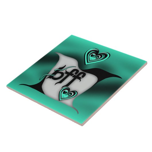 beste Freundin ~ Lovebirts Fliese (Seite)