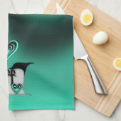 beste Freundin ~ Lovebirts Geschirrtuch (Viertel Falte)