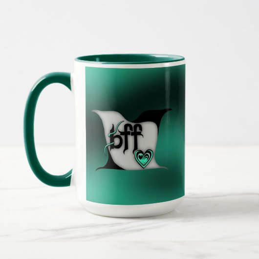 beste Freundin ~ Lovebirts Tasse (Links)
