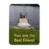 Beste Freundin Magnet (Vertikal)