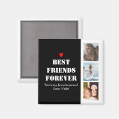 BESTE FREUNDIN Personalisierte benutzerdefinierte  Magnet (Vorderseite/Rückseite)