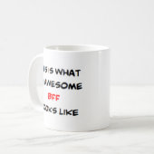 beste Freundin, phantastisch Kaffeetasse (Vorderseite Links)