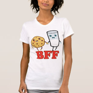 BESTE FREUNDIN, Plätzchen und Milch - besonders T-Shirt