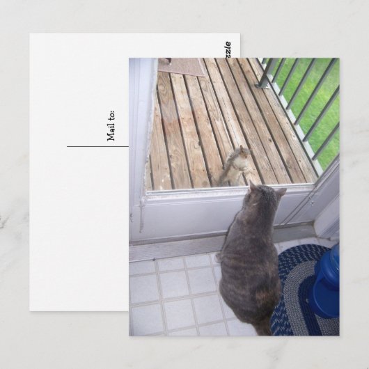 Beste Freundin Postkarte (Vorne/Hinten)