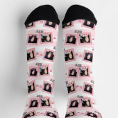 BESTE FREUNDIN Rosa Zwei-Foto-Socken Socken (Oben)