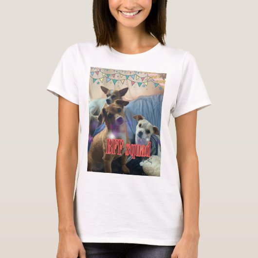 BESTE FREUNDIN T-Shirt (Vorderseite)