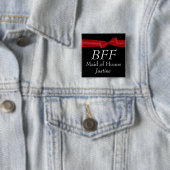 BESTE FREUNDIN Trauzeugin-roter Button (Beispiel)