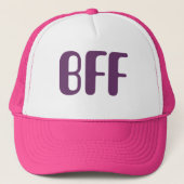BESTE FREUNDIN TRUCKERKAPPE (Vorderseite)