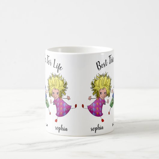 Beste Freundin und Junge Kaffeetasse (Mittel)