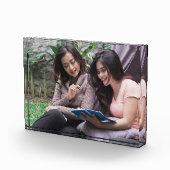 Beste Freundin Weihnachtsgeschenk für Freundschaft Fotoblock (Rechts)