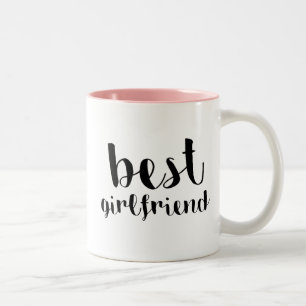 Beste Freundin Zweifarbige Tasse