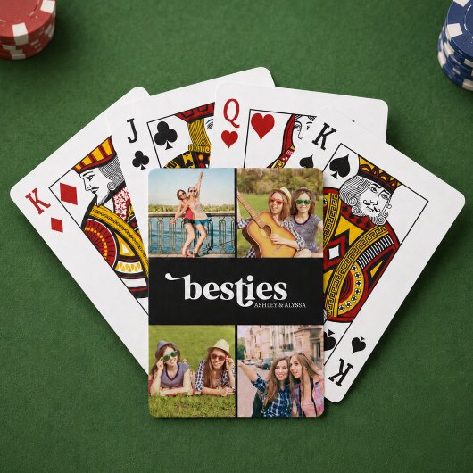 Beste Freundinnen 4 Foto Spielkarten