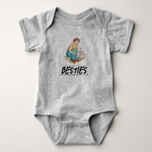 Beste Freundinnen Baby Strampler