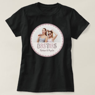 Beste Freundinnen Benutzerdefinierte Foto-Namen Be T-Shirt