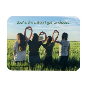 Beste Freundinnen   Best Friends Forever Sisters Z Magnet