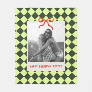 Beste Freundinnen BFF Geburtstag Benutzerfoto Diam Fleecedecke