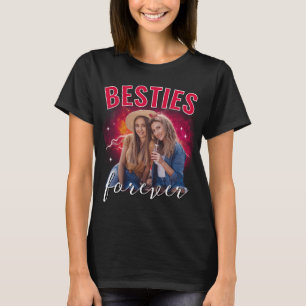 Beste Freundinnen-Foto Bootleg Rap Besties T-Shirt