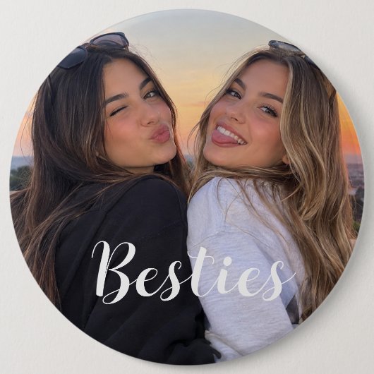 Beste-Freundinnen-Foto Button (Vorderseite)