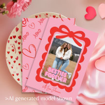 Beste Freundinnen für immer Rosa Schleife Galentin