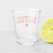 Beste Freundinnen Schnapsglas (Rückseite)