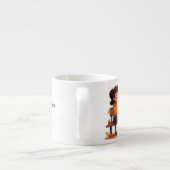 Beste Freundinnen-Tasse - Gemeinsam Lachen & Kaffe Espressotasse (Rückseite)