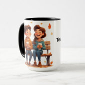 Beste Freundinnen-Tasse Tasse (Vorderseite Links)