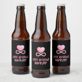 Beste Freundschaft für immer Bierflaschenetikett (Flaschen)