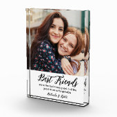 Beste Freundschaftsgeschenke für Foto-Block Fotoblock (Rechts)