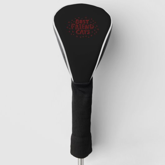 Beste Freundschaftskatzen Golf Headcover (Vorderseite)