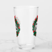 Beste Frohe Weihnachtsaufkleber Glass Cup Glas (Rechts)