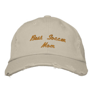 Beste Fußball-Mama gestört Baseballkappe Bestickte Kappe