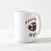 Beste "Fußball-MAMA" jemals! Muttertag Kaffeetasse (VorderseiteRechts)