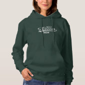 Beste Fußball-Mama. Personalisiere Hoodie (Vorderseite)