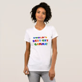 Beste Gamma-Hellfarben-Geschenke der Welt T-Shirt (Vorne ganz)