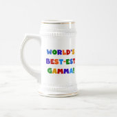 Beste Gamma-Helligkeits-Geschenke der Welt Bierglas (Links)