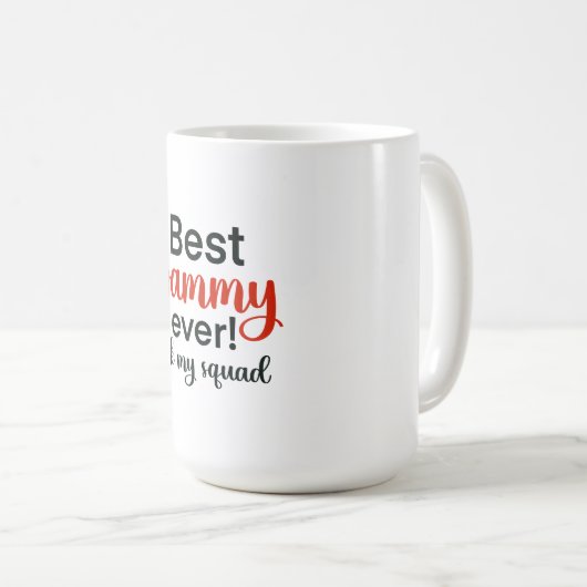 Beste Gammy-Ever Kaffeetasse (VorderseiteRechts)
