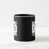 Beste Gastgeberin je glückliche Väter Tagesgeschen Tasse (Zentrum)