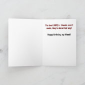 Beste Gay Friend Geburtstag Karte (Innenseite)