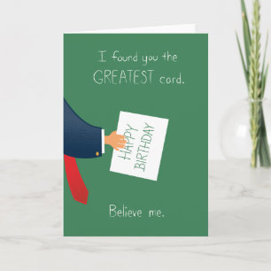 BESTE Geburtstagkarte Karte