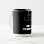 BESTE GELIEBTE ZWEIFARBIGE TASSE (Vorderseite Links)