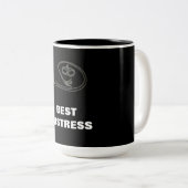 BESTE GELIEBTE ZWEIFARBIGE TASSE (VorderseiteRechts)