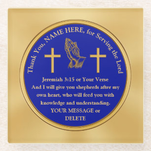 Beste Geschenke für den Tag der Wertschätzung von Glasuntersetzer