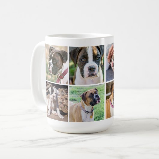 Beste Geschenke für Großeltern - Foto Baby Kaffeetasse (Vorderseite Links)