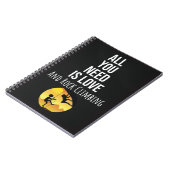 Beste Geschenke für Klettersteige Coole Notizblock (Linke Seite)