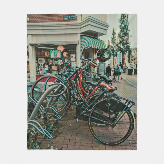 Beste Geschenke für Radfahrer 2022 Fleecedecke (Vorderseite)
