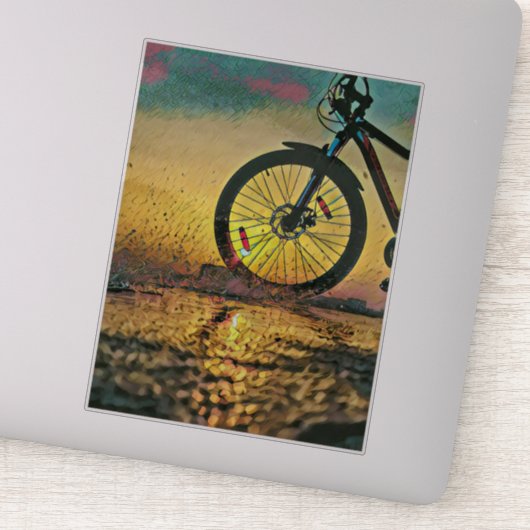 Beste Geschenke für Radfahrer Aufkleber (Detail)