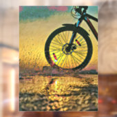 Beste Geschenke für Radfahrer Fensteraufkleber (Blatt 2)